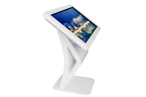Interaktywny 32-calowy wyświetlacz podłogowy Digital Signage z ekranem dotykowym LCD RAM 2 GB