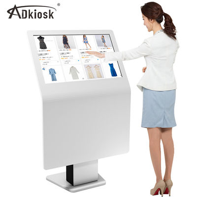 Niestandardowy interaktywny zewnętrzny Digital Signage 49-calowy stojak podłogowy 16: 9 Współczynnik proporcji