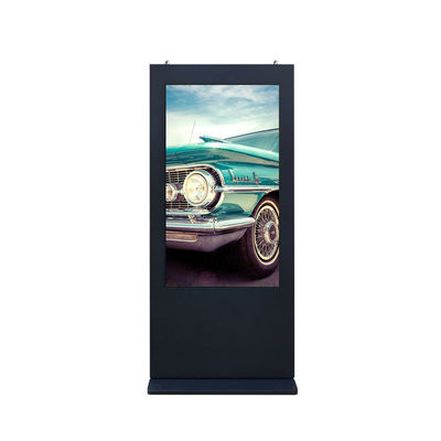Wodoodporny zewnętrzny Digital Signage Wysoka jasność 240V 55 cali 65 cali 75 cali