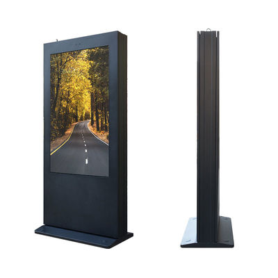 Wodoodporny zewnętrzny Digital Signage Wysoka jasność 240V 55 cali 65 cali 75 cali