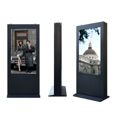 43-calowy zewnętrzny kiosk z oznakowaniem cyfrowym Anti Theft Rozdzielczość 1920x1080
