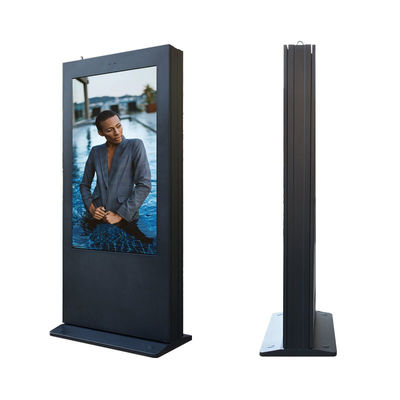 16: 9 Kontrastowe ekrany reklamowe na zewnątrz Cyfrowe Kiosk 2000nits 49 cali