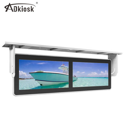 Odtwarzacz reklamowy do montażu na suficie / podwójny ekran LCD 18,5 cala 220 V