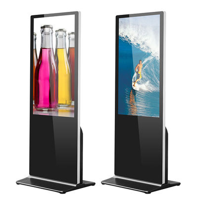 Wewnętrzna reklama stojąca na podłodze Wyświetlacz Digital Signage 65-calowy wyświetlacz LCD FHD