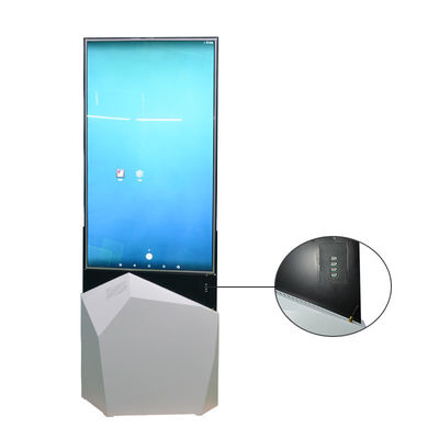 Dwustronny stojący kiosk podłogowy 55-calowy wyświetlacz reklamowy OLED Digital Signage