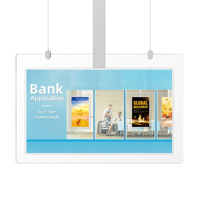 Przezroczysty wiszący stojący wyświetlacz Digital Signage 55 cali 110 V OLED