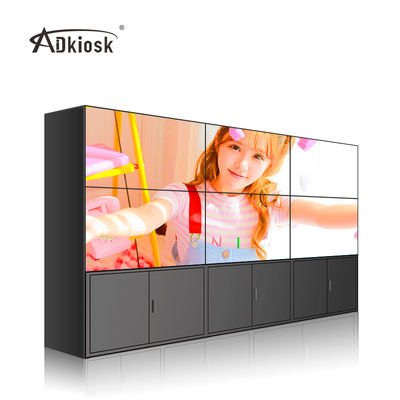 49-calowy ekran LCD 2x3 Rozdzielczość FHD 1920X1080 ze wspornikiem szafki na stojak
