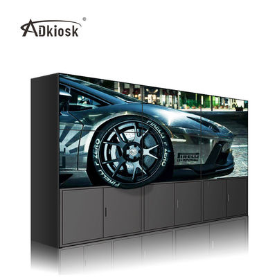 FHD Stand LCD Video Wall Display 1920X1080 Rozdzielczość 110mm Grubość 55 cali
