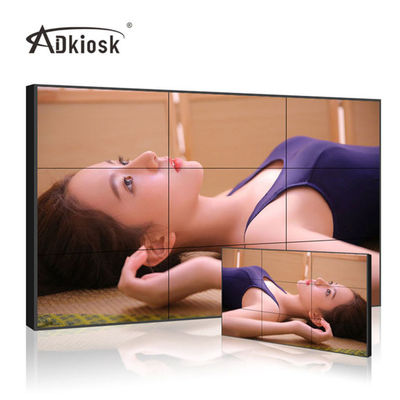 Wyświetlacz ścienny LCD Digital Signage 3,5 mm Bezel FHD 46 cali z aluminiowym wspornikiem