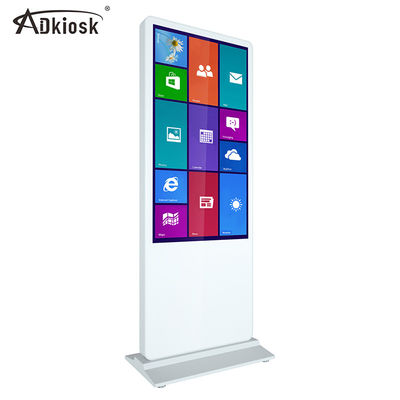 Muzea Podłogowe stojące Digital Signage 43-calowy wyświetlacz LCD Totem o pojemności 350 cd z systemem Android