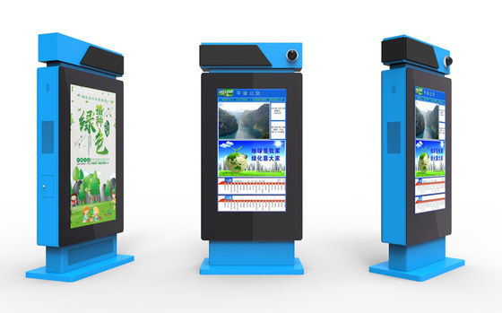 Inteligentne elektroniczne ekrany reklamowe 16: 9 55-calowy wyświetlacz Digital Signage 4G Net