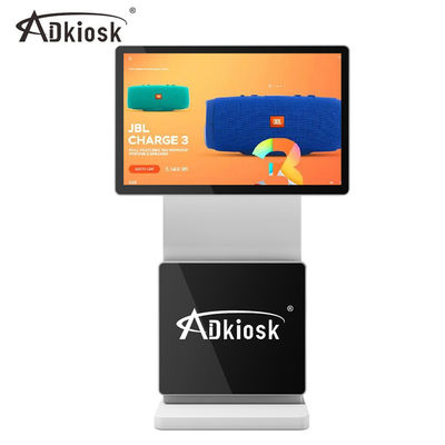 HD 21,5-calowy przenośny kiosk z wyświetlaczem cyfrowym Składany 4000:1 kontrast 4 GB pamięci RAM