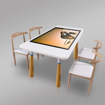 Restauracja LCD Interaktywny stół z ekranem dotykowym Pojemnościowy 55-calowy Android