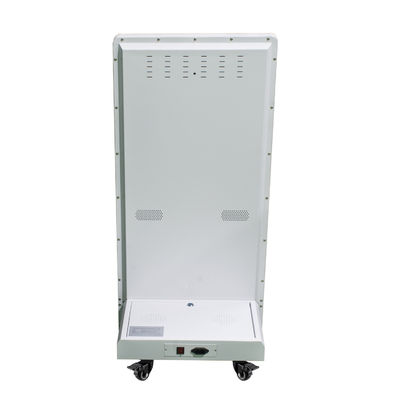 Ruchoma reklama LCD Digital Signage 32-calowy Totem z uniwersalnymi kołami