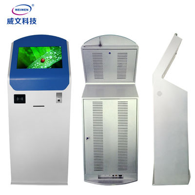 Zautomatyzowany inteligentny kiosk samoobsługowy z 19-calowym ekranem LCD Kiosk podłogowy