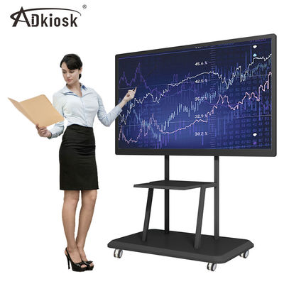65-calowa interaktywna tablica elektroniczna na podczerwień 4k LCD Digital Super Clear