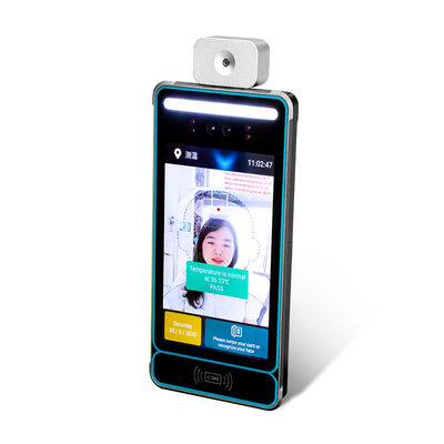 IPS All In One Face Recognition Terminal Termometr skanujący 8 cali 140 ° F Kontrola dostępu