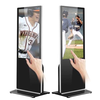 Interaktywny ekran dotykowy LCD o rozdzielczości 4k Monitor kiosku i3 i5 CPU PC OS 65 cali