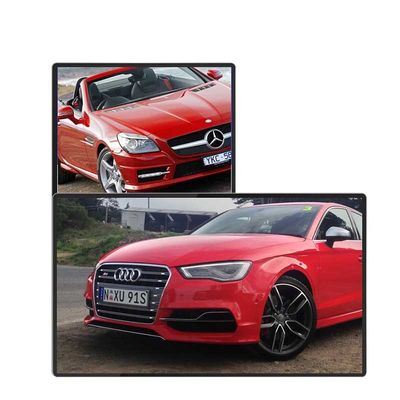 400cd / m2 Naścienny samochodowy wyświetlacz LCD Wielojęzyczny 22 cale na reklamę
