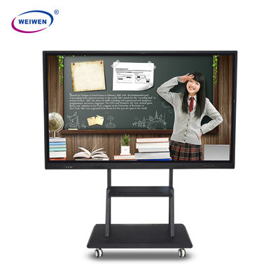 Elektroniczny ekran dotykowy LCD Interaktywna tablica telewizyjna z opcjonalnym wspornikiem