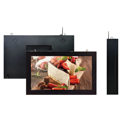 Wodoodporny odtwarzacz naścienny IP55 lub IP65 Outdoor Digital Signage