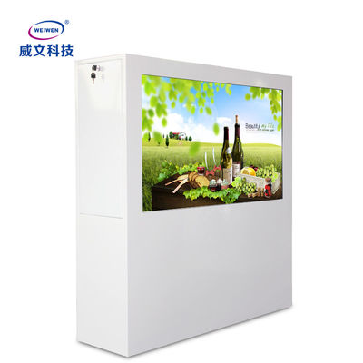 Android Wielofunkcyjny zewnętrzny dotykowy panel LCD Cyfrowy kiosk z wyświetlaczem reklamowym