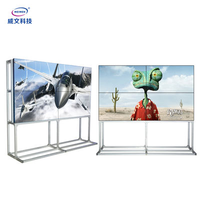 Stojący ekran LCD do łączenia podłóg 55 cali Reklama Digital Signage 3,5 mm Szczelina