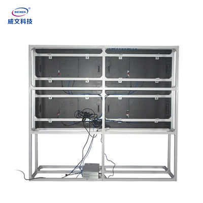 Stojący ekran LCD do łączenia podłóg 55 cali Reklama Digital Signage 3,5 mm Szczelina