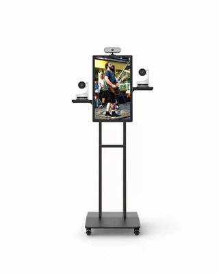 IR touch 43-calowy stojący Digital Signage AC110V z kamerą na żywo
