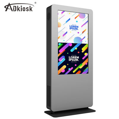 Chłodzony powietrzem 49-calowy kiosk LCD Digital Signage Automatyczny światłoczuły