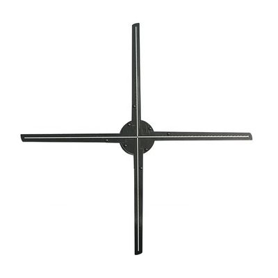 Łączenie Wifi 3D Hologram Wyświetlacz wentylatora 85 cm 100 cm 120 W do reklamy