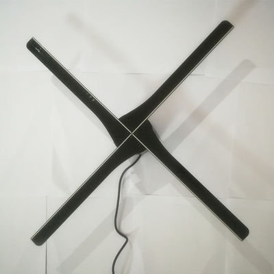 100 cm 1406 sztuk Koraliki do lampy LED Zawieszenie 3D Hologram Wentylator Wyświetlacz Światło Holograficzny wentylator projektora