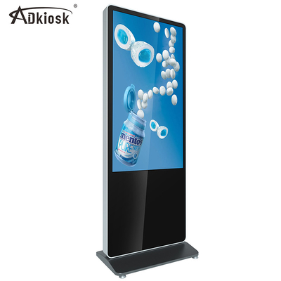 Stojak podłogowy Ekran dotykowy LCD Full HD Kiosk 55-calowy cyfrowy H81 Płyta główna i3 i5 CPU