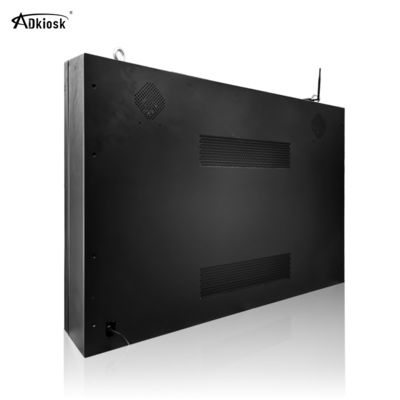 Zewnętrzny ekran LCD ze szkła hartowanego 500cd / M2 1080p Ip55 naścienny