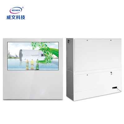 Szklany przezroczysty ekran dotykowy Digital Signage AC100V 6ms FHD