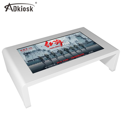 fabryka porcelany 55-calowy kryty PCAP dotykowy wodoodporny interaktywny inteligentny stolik kawowy do restauracji