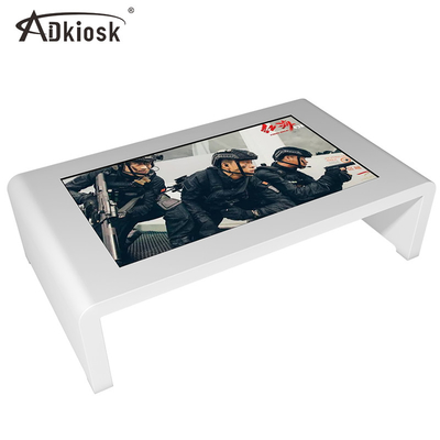fabryka porcelany 55-calowy kryty PCAP dotykowy wodoodporny interaktywny inteligentny stolik kawowy do restauracji