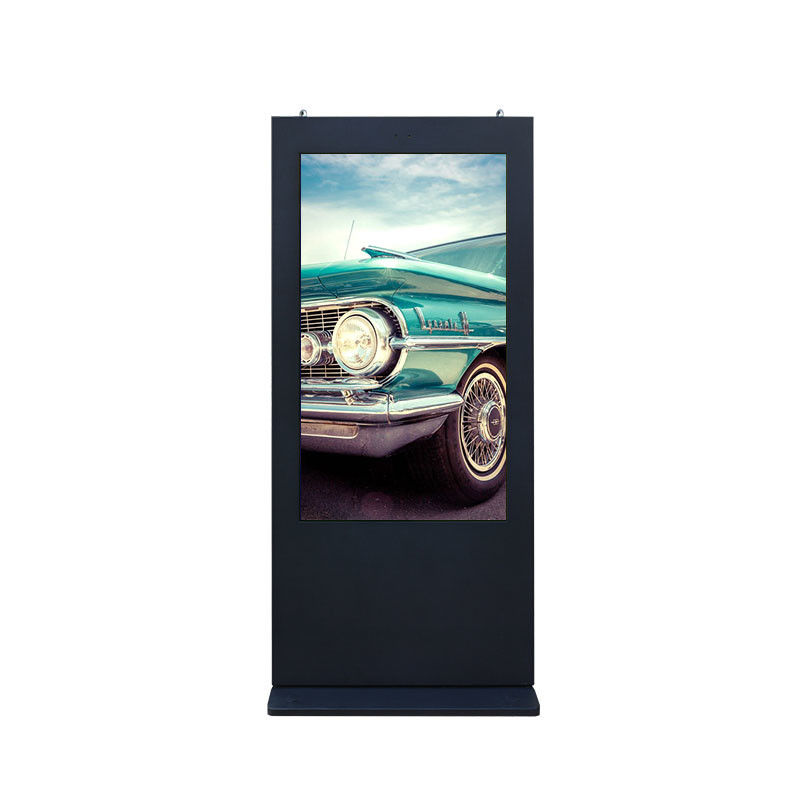 Wodoodporny zewnętrzny Digital Signage Wysoka jasność 240V 55 cali 65 cali 75 cali