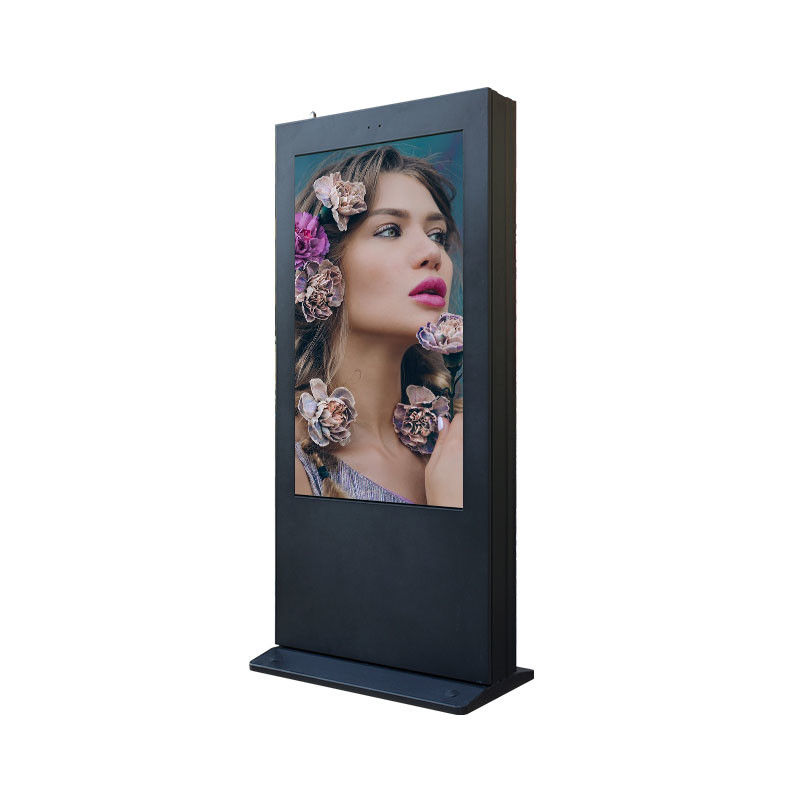 VGA HDMI Outdoor Digital Signage 55 cali 1920 * 1080 3000 nitów Skrzynka antykorozyjna