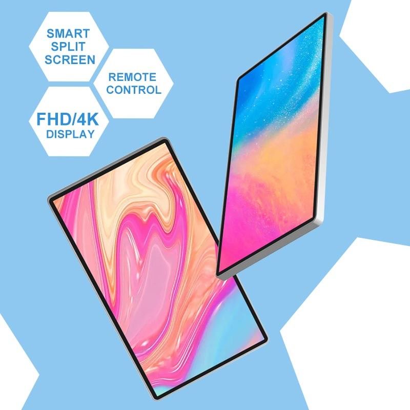 43-calowy naścienny ekran LCD Odtwarzacz reklam Sieć Wifi 50 Hz 6 ms Czas reakcji