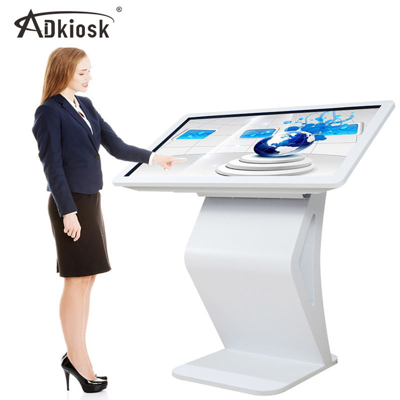 Stojak 16: 9 Interaktywny ekran dotykowy Kiosk Wyświetlacz reklamowy LCD Monitor 16,7 mln kolorów
