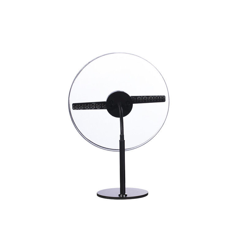 2200 mah Wbudowana bateria litowa 3D Hologram Wentylator z wentylatorem z 256 szt. Koralików LED 30 cm